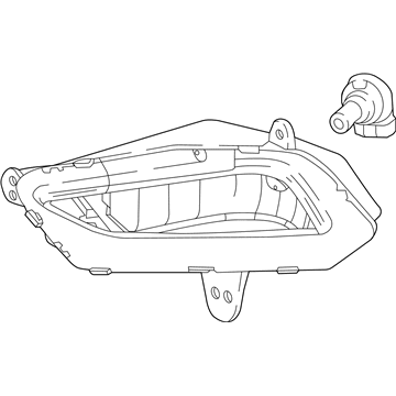 Chevy Cruze Fog Light - 42664452