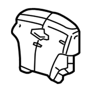 GM 15112399 Driver Air Bag, Gray 15112399 GM Driver Air Bag, Gray Illustration 1 of 1