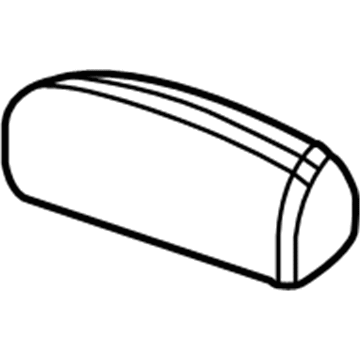 GM 15948435 Passenger Air Bag, Gray 15948435 GM Passenger Air Bag, Gray Illustration 1 of 1