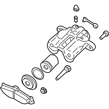 Cadillac SRX Brake Caliper - 89047678