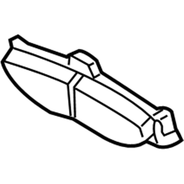 Cadillac SRX Brake Pads - 89047758