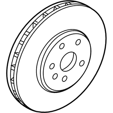 GM 19303819 Rotor 19303819 GM Rotor Illustration 1 of 1