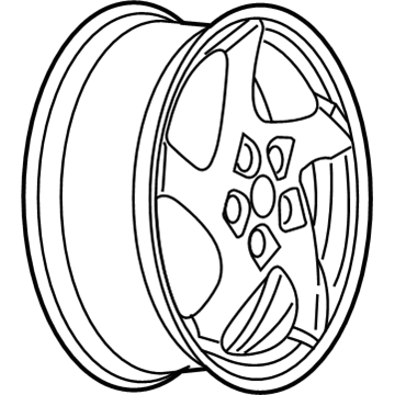 Pontiac Spare Wheel - 9594216