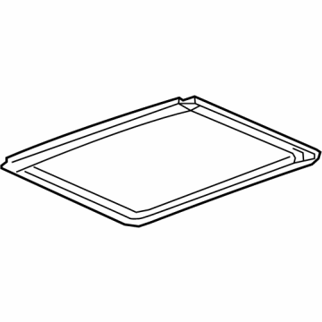 GM 26388941 Window, Roof Panel 26388941 GM Window, Roof Panel Illustration 1 of 1