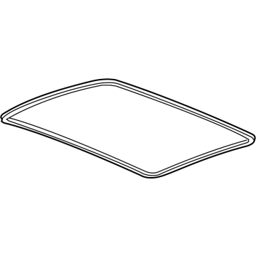 GM 26388948 Seal, Roof Panel 26388948 GM Seal, Roof Panel Illustration 1 of 1