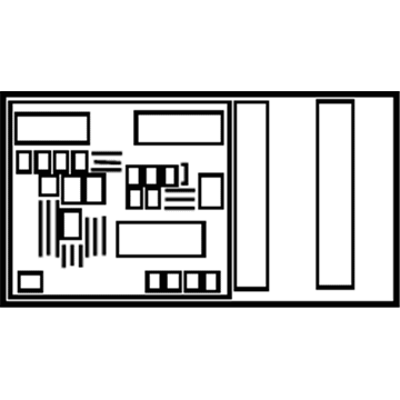 GM 25902309 Info Label, Rear 25902309 GM Info Label, Rear Illustration 1 of 1