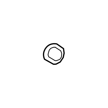 GM 84332664 Door Shell Hole Cover, Rear Inner 84332664 GM Door Shell Hole Cover, Rear Inner Illustration 1 of 1