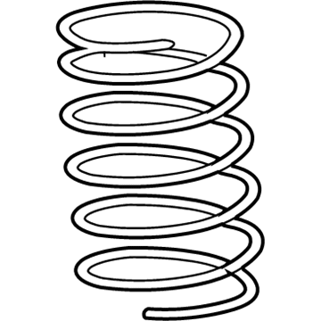 20926665 GM Coil Spring, Front Illustration 1 of 1