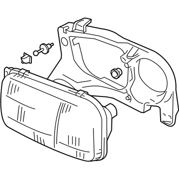 Chevy 91174685 Headlamp Assembly
