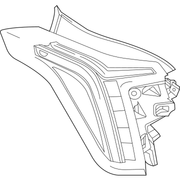 Cadillac 85164446 Tail Lamp