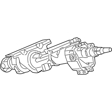 Saturn 19133671 Steering Column