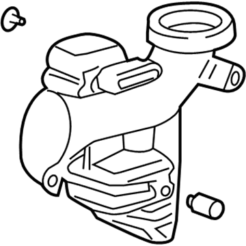 25847919 GM Intake Duct Illustration 1 of 1