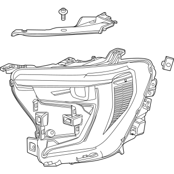 GMC 26569665 Headlamp Assembly