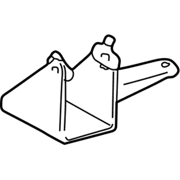 88969085 GM Side Mount Bracket Illustration 1 of 1