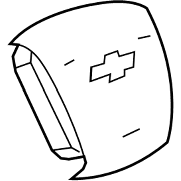 GM 22973622 Driver Inflator Module 22973622 GM Driver Inflator Module Illustration 1 of 1