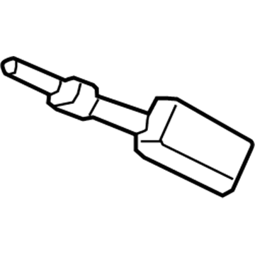 GM 23241172 Seat Belt Guide 23241172 GM Seat Belt Guide Illustration 1 of 1