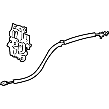 Chevy Suburban 1500 Door Lock Actuator - 25876391