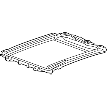 Cadillac CTS Sunroof - 23131838