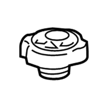 Chevy 13502509 Reservoir Cap