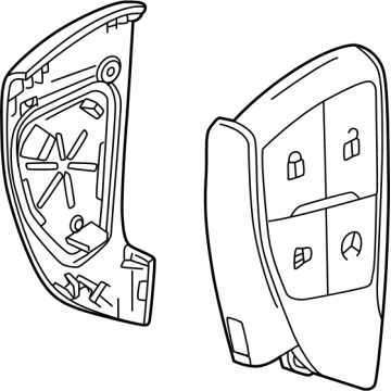 Chevy 13554096 Transmitter