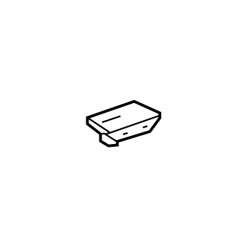 GM 87836381 Liner, Jet Black, Driver Side 87836381 GM Liner, Jet Black, Driver Side Illustration 1 of 1
