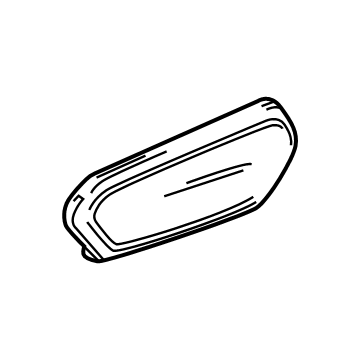84991892 GM Trim Cover, Passenger Side Illustration 1 of 1