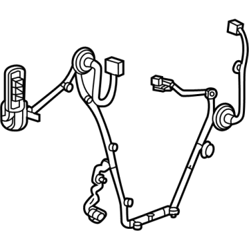 GM 87831549 Wire Harness, Rear Driver Side 87831549 GM Wire Harness, Rear Driver Side Illustration 1 of 1