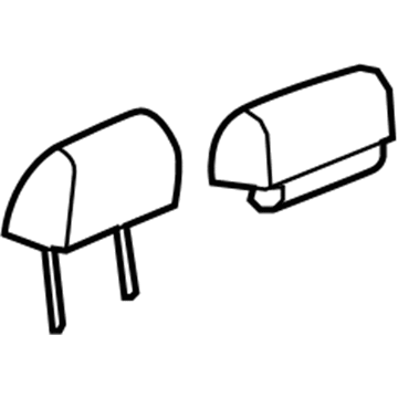 Chevy 15865483 Headrest