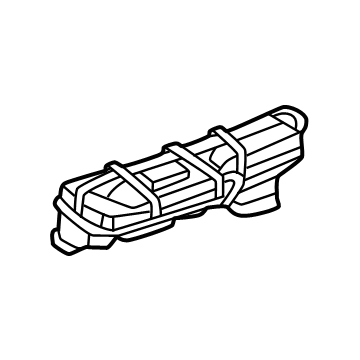 GM 26388033 Seal, Rear View Mirror 26388033 GM Seal, Rear View Mirror Illustration 1 of 1