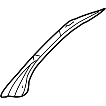 GM 15811650 Upper Panel, Driver Side 15811650 GM Upper Panel, Driver Side Illustration 1 of 1