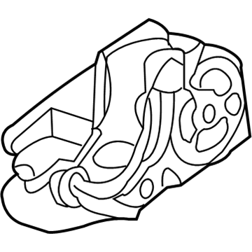 12585312 GM Mount Bracket Illustration 1 of 1