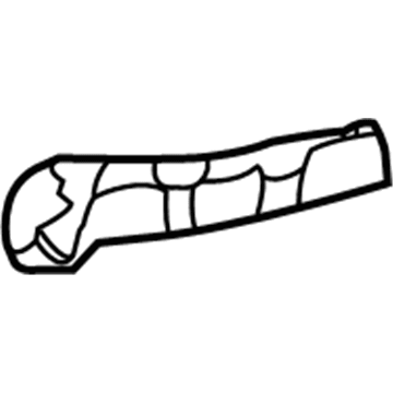 GM 25824821 Support, Front Passenger Side 25824821 GM Support, Front Passenger Side Illustration 1 of 1