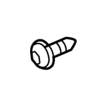 Chevy 9423101 License Bracket Bolt