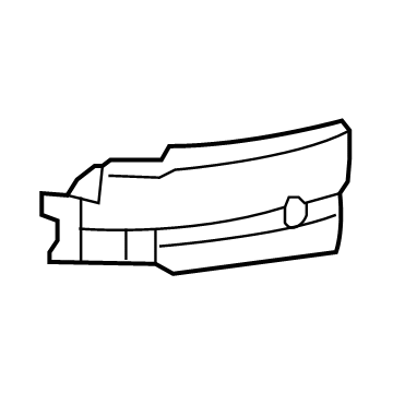Chevy 22737639 Side Extension