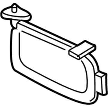 Chevy S10 Sun Visor - 15980471