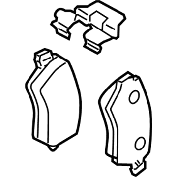 Saturn Brake Pads - 93193613