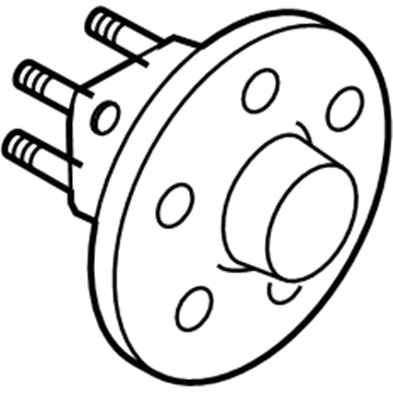 Saturn 93178626 Hub & Bearing Assembly
