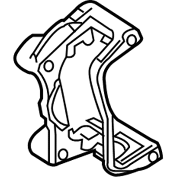 GM 93181277 Bracket 93181277 GM Bracket Illustration 1 of 1
