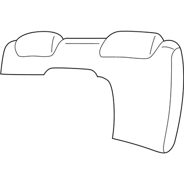 Buick 16797529 Seat Back Frame