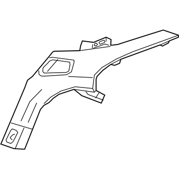 23417930 GM Cover, Driver Side Illustration 1 of 1