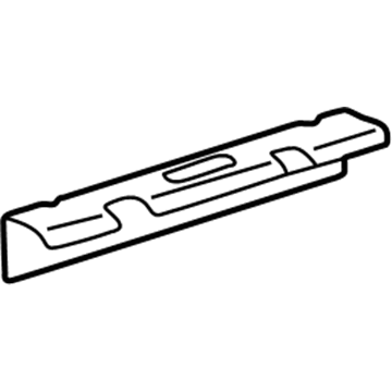 GM 10262020 Bumper Cover Upper Bracket, Rear 10262020 GM Bumper Cover Upper Bracket, Rear Illustration 1 of 1