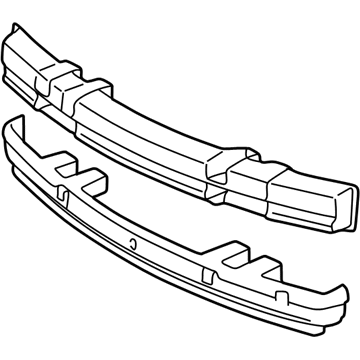 GM 10447385 Impact Bar 10447385 GM Impact Bar Illustration 1 of 1