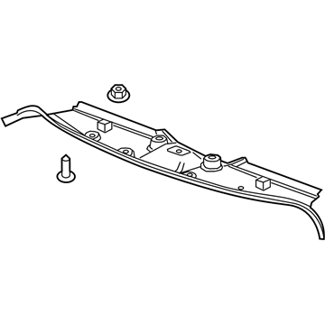 GM 23228740 Lower Trim, Black Diamon, Rear 23228740 GM Lower Trim, Black Diamon, Rear Illustration 1 of 1