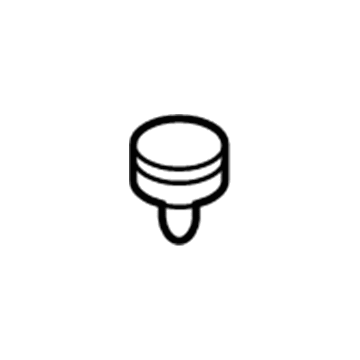 GM 11548040 Package Tray Trim Clip 11548040 GM Package Tray Trim Clip Illustration 1 of 1