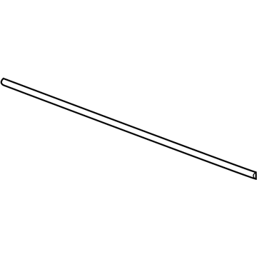 22885769 GM Barrier, Jet Black, Passenger Side Illustration 1 of 1