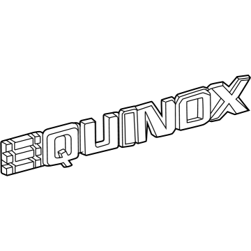 Chevy Equinox EV Emblem - 85130305