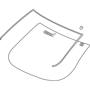 Pontiac Aztek Windshield - 10304292