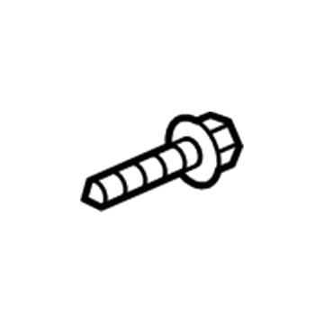 GM 11610657 Cooler Pipe Bolt 11610657 GM Cooler Pipe Bolt Illustration 1 of 1