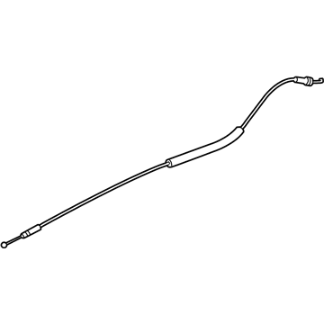 GM 92254124 Lock Cable 92254124 GM Lock Cable Illustration 1 of 1