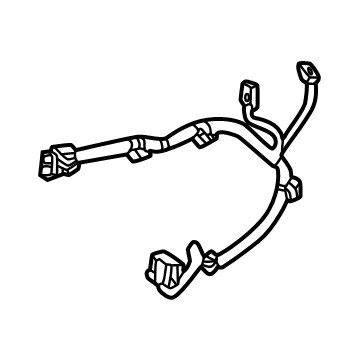 GM 86596878 Harness, Body Wiring, Rear 86596878 GM Harness, Body Wiring, Rear Illustration 1 of 1